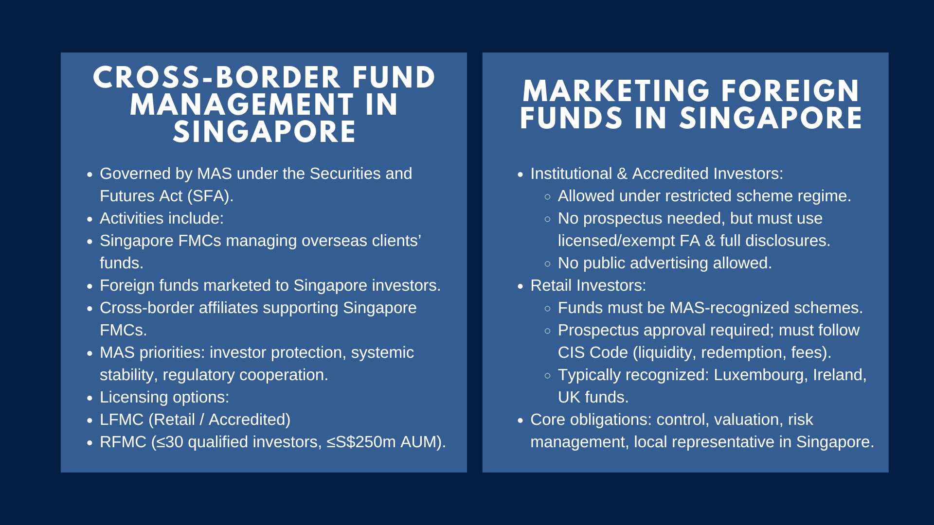 What Are the Regulations Around Cross-Border Fund Management Activities