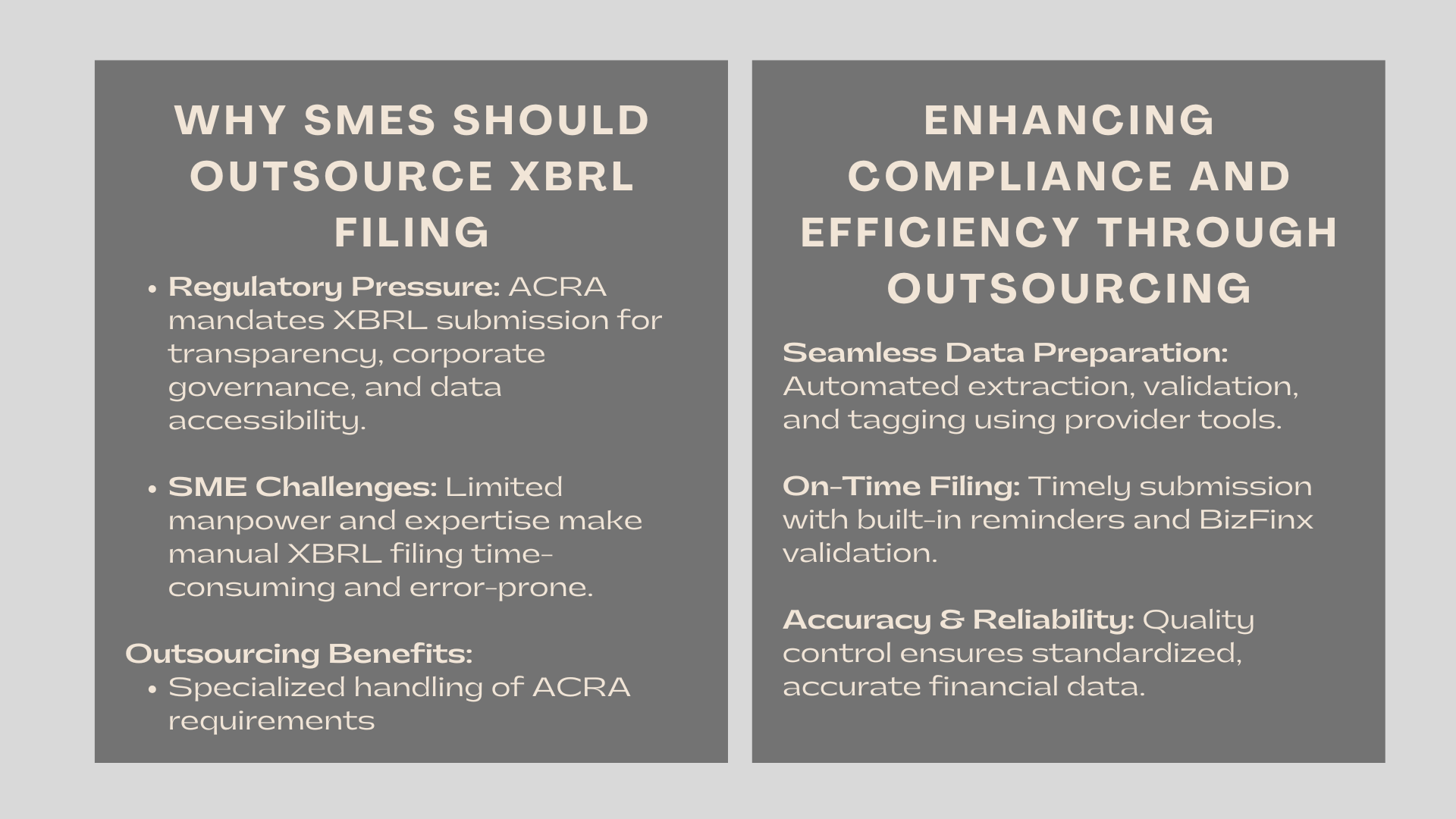 Outsourcing XBRL Filing Why It Saves Time for SMEs