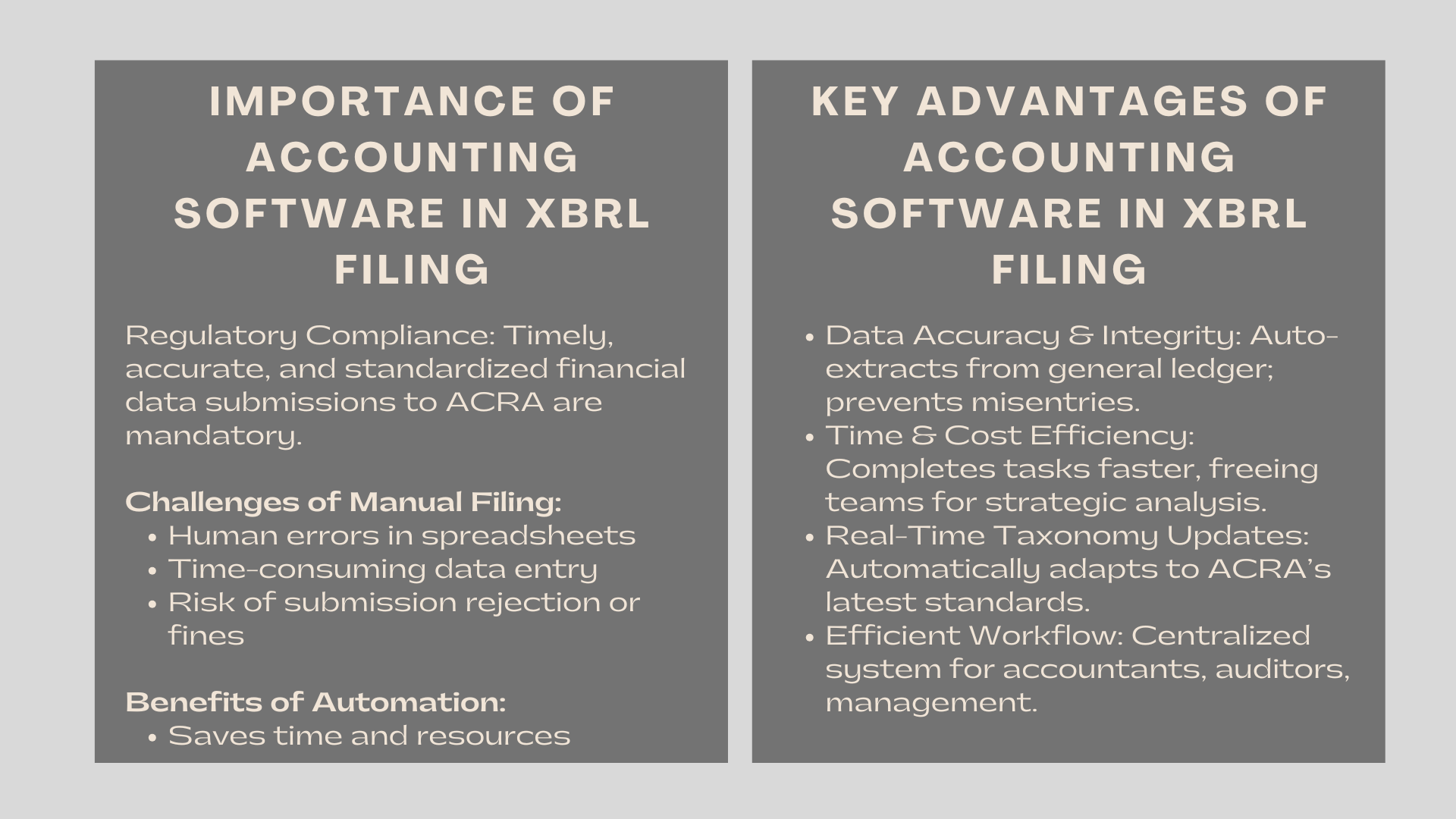 The Role of Accounting Software in Automating XBRL Filing