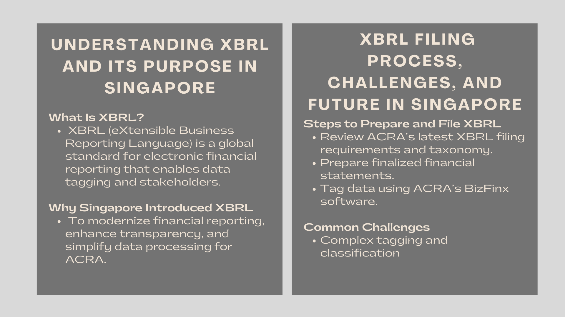 What Is XBRL and Why Is It Required in Singapore