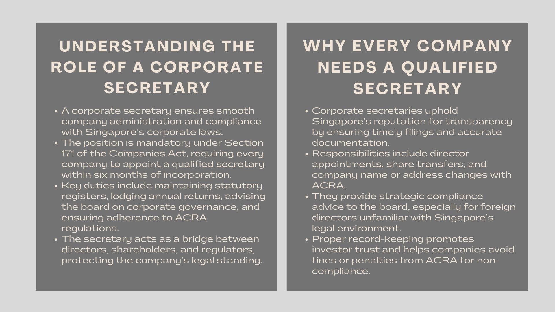 What Is a Corporate Secretary and Why Is It Mandatory in Singapore